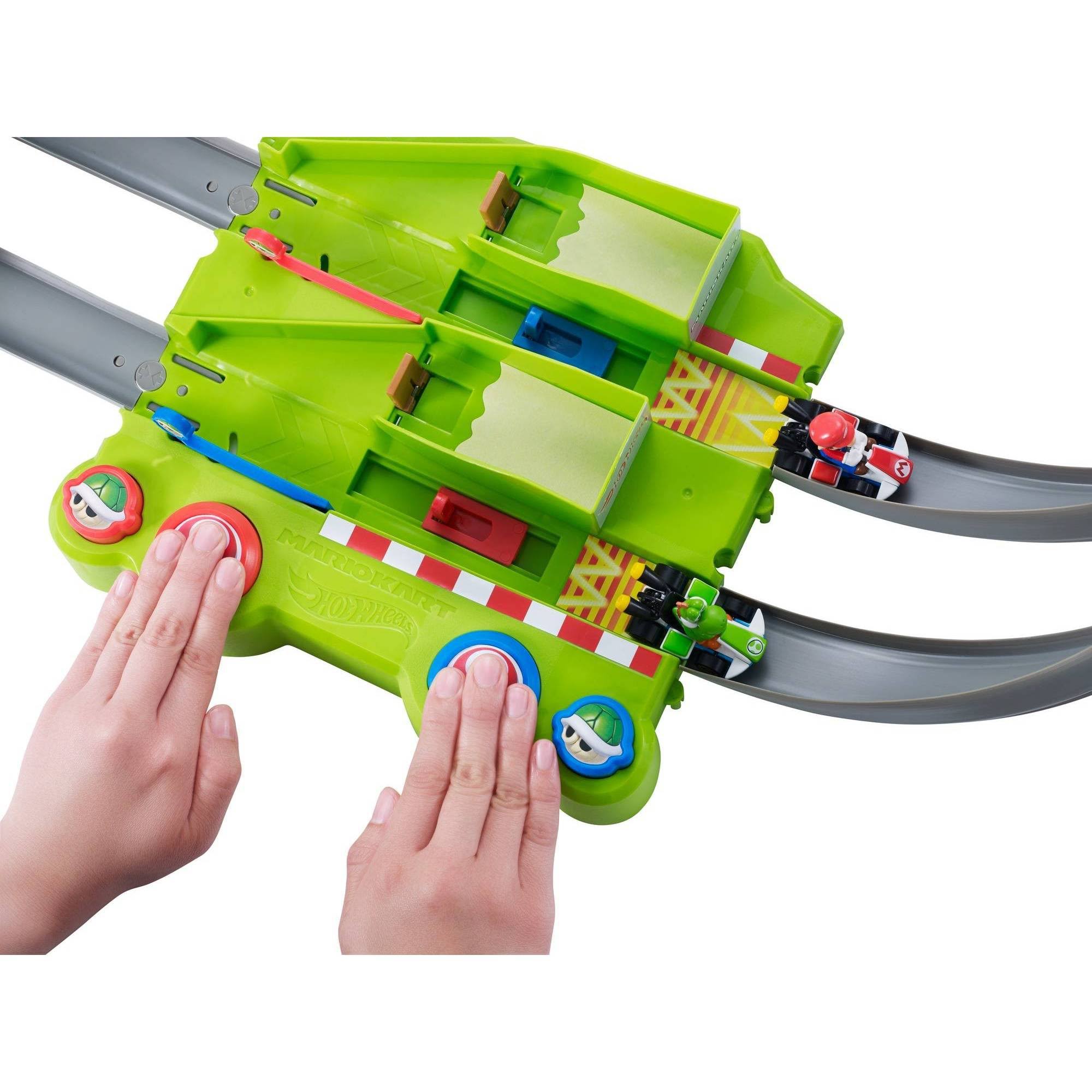 Hot Wheels Mario Kart Mario Rundkurs Trackset Hot Wheels – Mario Kart Circuit Track Set - Mihomemy